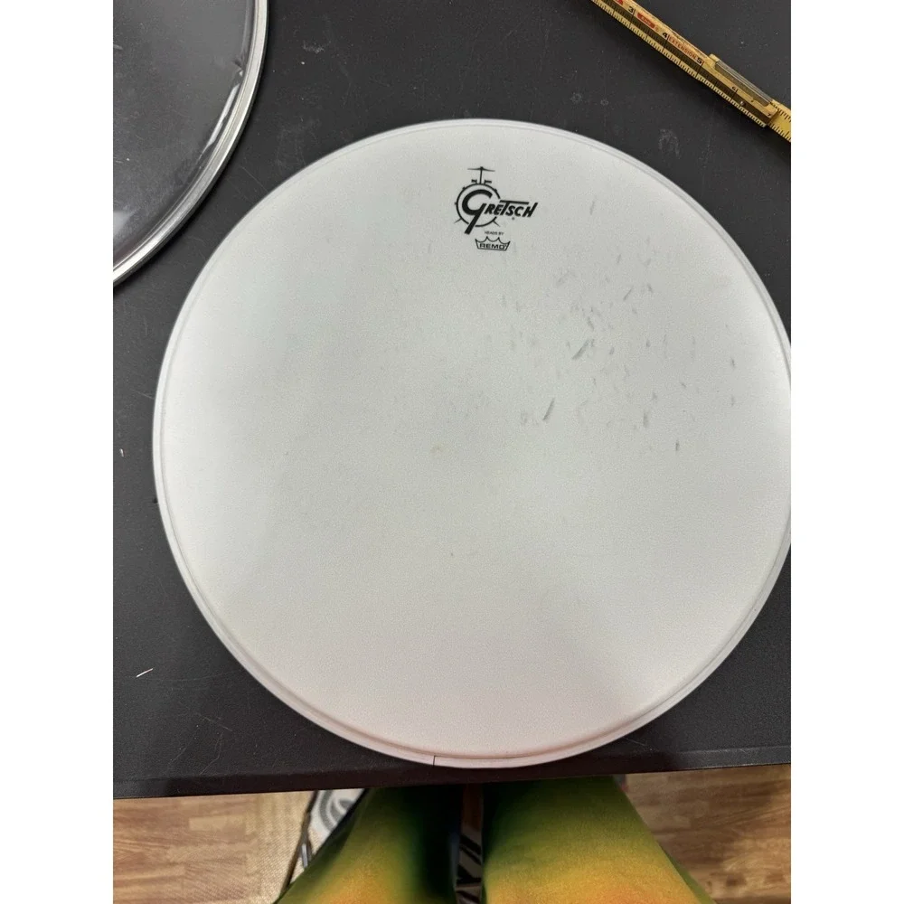 set of 4 Drum Heads Gretsch Heads by‎ Remo 15, 14, 12, and 10 inches